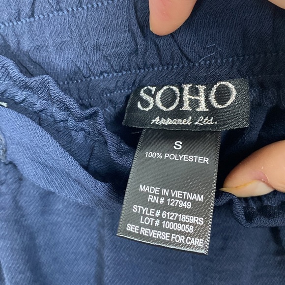 Soho lightweight navy pants - Picture 7 of 10